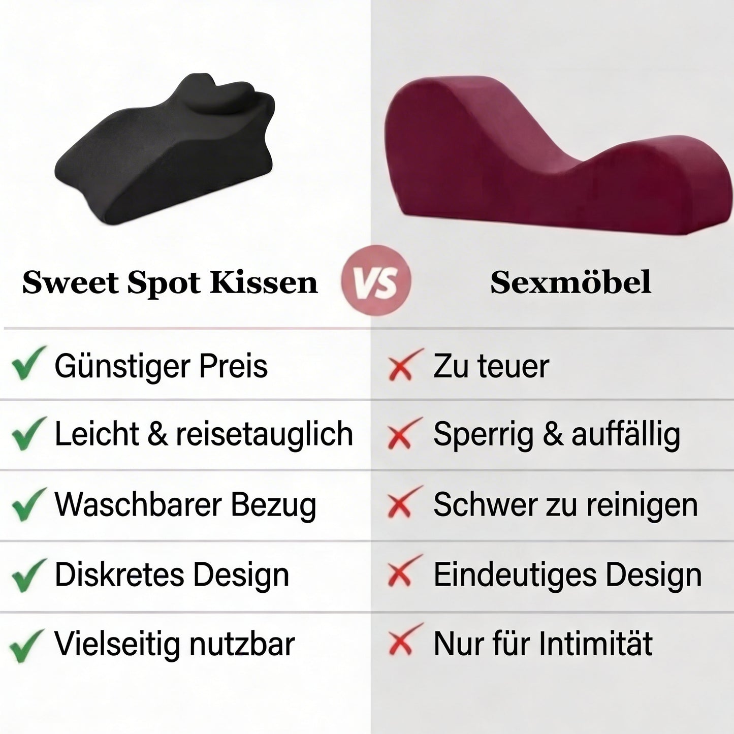 Liveo Sweet Spot Kissen